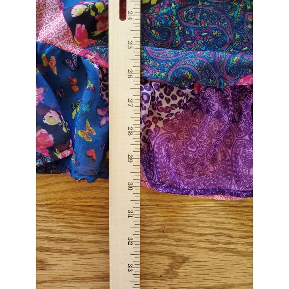 1989 Place Patchwork Dress Girls XL/14 GUC - Picture 7 of 9